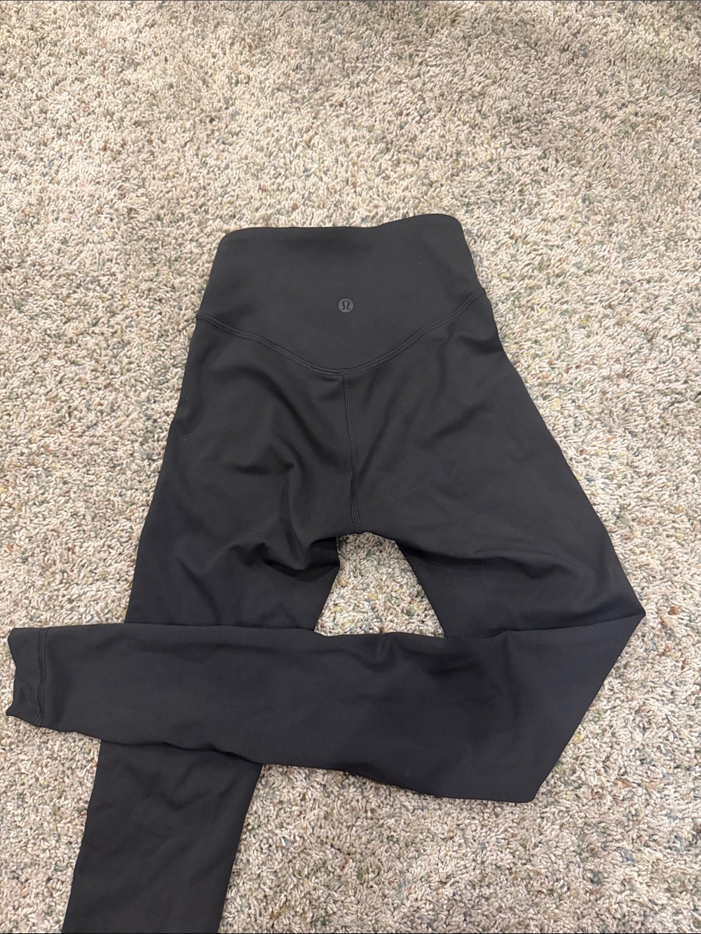 Black Wunder Train High-Rise Tight 25" size 0